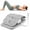 gray, variant on Inflatable Lumbar Decompression Device | Adjustable Back Stretcher with Manual Air Pump | Large Size for Lower Back Pain Relief, Sciatica & Muscle Tension | Blue