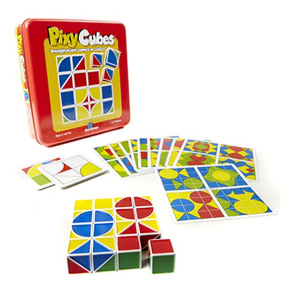 Blue Orange Usa Pixy Cubes - Red Tin Collection