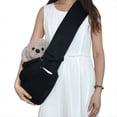 thumbnail image 5 of Red Comfortable Pet Crossbody Shoulder Bag Cat Dog Small Backpack, 5 of 5