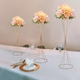 thumbnail image 2 of 3PCS Flower Rack Vase Stand Prop Road Lead Hourglass-Shaped Wedding Party Decor, 2 of 16