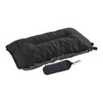 thumbnail image 4 of Almohada inflable para acampar, almohada de aire para viajes, cojín de respaldo para oficina, compacta Negro, 4 of 9