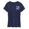 thumbnail image 2 of Instant Message - Tiki Bar - Women's Short Sleeve Graphic T-Shirt, 2 of 5