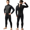 thumbnail image 2 of 3mm Trajes de Neopreno para Hombres Completo Suit Cierre de Cuello Protección de . , Negro, S S DYNWAVEMX Trajes de neopreno, 2 of 8