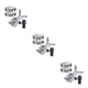 thumbnail image 3 of Cateissary Bisagra Universal para asiento de inodoro, accesorios de acero inoxidable de liberación rápida, accesorio de reparación de bisagras Type1 NO1, 3 of 6