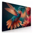 thumbnail image 1 of Cuadro Decorativo Moderno Para Sala Comedor Colibri Colorido, 1 of 5