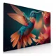 thumbnail image 1 of Cuadro Decorativo Moderno Sala Comedor Colibri Colorido Plus, 1 of 5