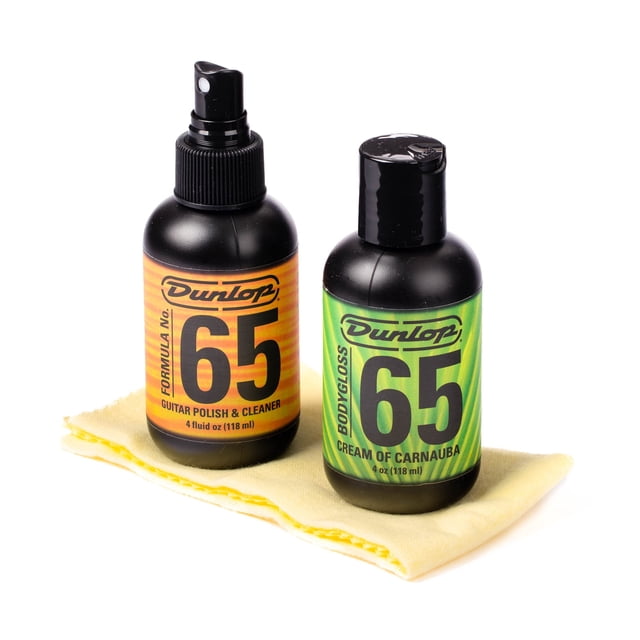 Kit de pulido para guitarra JIM DUNLOP System 65 (6501) con limpiador y cera
