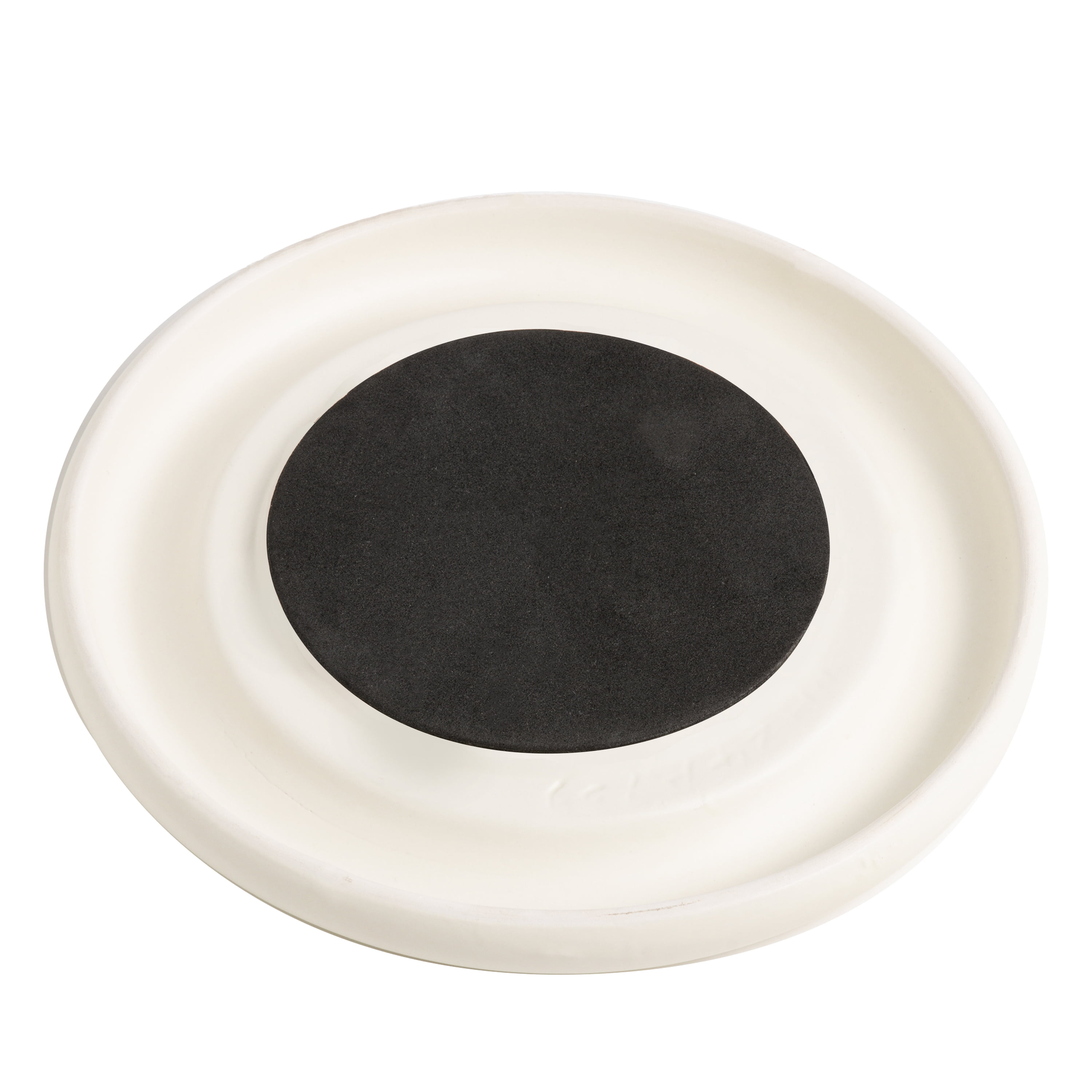 Mainstays By Becky G. & Alejandra 8" Ceramic Decorative Bubble Tray, White