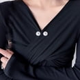 thumbnail image 2 of Breast Needle Sweater Shawl With Pearl Brooch To Clothes From Falling Off Durable And Practical, 2 of 4