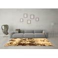 thumbnail image 3 of Ahgly Company Indoor Rectangle Abstract Brown Modern Area Rugs, 8' x 10', 3 of 4