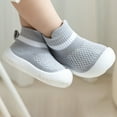 thumbnail image 5 of Dpytoraw Girls Boys Kids Leisure Shoes Mesh Soft Bottom Breathable Slip On Sport Shoes Socks Shoes Size 12-18 Months, 5 of 5
