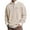 1Khaki419, variant on XAOFW Men'S Hoodless Sweatshirts Winter Warm Half Zip Stand Collar Loose Design Long Sleeve Patchwork Stylish Roomy Holiday Vacation tops
