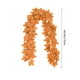 thumbnail image 5 of Guirnalda de Hojas Artificiales para Halloween y Acción de Gracias, 2 Piezas de Ratán con Hojas de Arce y Calabaza Naranja, Decoración para Fiestas En Interiores y Chimeneas, 175 Cm, Material Durader, 5 of 6