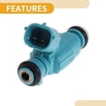 thumbnail image 4 of Inyector de combustible Unique Bargains 1 Pcs No.3531023630/9260930025 para Hyundai Tiburon 2003-2008 Motor de coche Coincidencia de flujo de combustible, 4 of 7