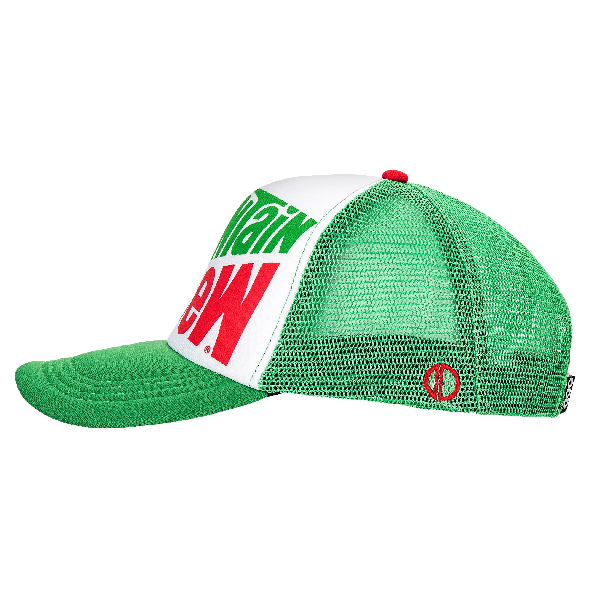 ODD SOX-Mountain Dew Trucker Hat-Retro Snapback Cap-Mesh Back, One Size Adjustable