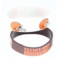 thumbnail image 1 of Cleveland Browns Bracelets 2 Pack Wide, 1 of 1