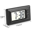 thumbnail image 6 of YLSHRF LCD Digital Mini Table Car Dashboard Electronic Clock 3" x 1.7" x 0.7" Date Time Calendar Display Desk Digital Clock for Home Car Office, 6 of 7