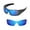 Ice Blue Coated, variant on Walleva Ice Blue Polarized Replacement Lenses for Oakley Batwolf OO9101 Sunglasses