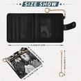 thumbnail image 3 of Small Wallet For Women Bifold Leather Pocket Coin Credit Card Holder With RFID Blocking Rose, 3 of 6