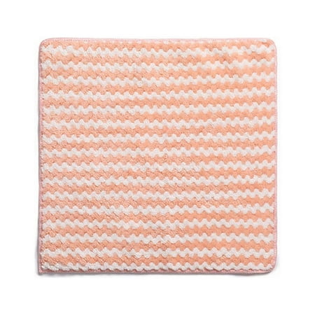 

Thickened Wave Dishwashing Cloth Dishcloth Household Cleaning Kitchen Degreasing Christmas Clearance Household Lazy Man s Cleaning Supplies Dishcloth Cleaning Products Water Absorption