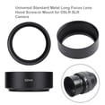 thumbnail image 2 of Universal Standard Long Focus Lens Hood Montaje atornillable para cámara (52 mm) Tmvgtek Para estrenar, 2 of 9