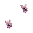 thumbnail image 1 of sweethay Woman Car Air Freshener Vent Clip Shape Clips Accessories Exquisite Reusable Colorful Insect Vehicle Fragrance Púrpura 2piezas, 1 of 1