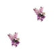 thumbnail image 1 of Scienceny Women Car Air Freshener Vent Clip Colorful Rhinestone Ornament Fragrance Automotive Replacement Clips Exquisite Púrpura 2piezas, 1 of 1