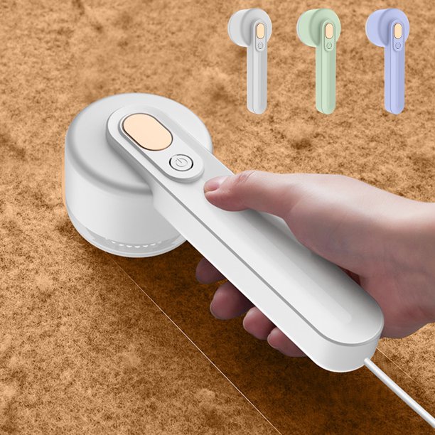 Ganfancp Podadora de Bolas de Pelo Portátil Recargable de Larga Duración Quita Bolas de Pelo Mini Podadora de Bolas de Pelo Pantalla Digital Inteligente Cuchillo Fino de Acero Ofertas Del Día 1*Corta