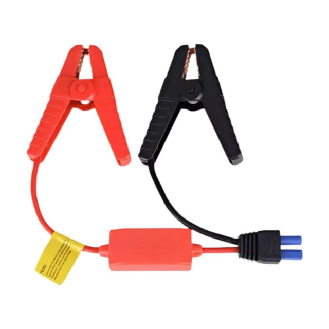 Cables de puente para batería Pinzas para batería de automóvil Pinzas de Abrazaderas para cables de puente de interfaz EC5 Adaptador de