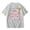Grey, variant on SGMVNU Girls Third Grade T Shirts Short Sleeve Crew Neck Relaxed Fit Graphic Shirt Tops Back to School Clothes, Size 9-10 Years, Purple