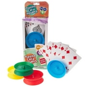 BIGBOLO Circle Shaped Hands-Free Playing Card Holders, 4-pack