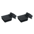 thumbnail image 3 of relayinert 20pack/lot Non-slip Square Pipe Plugs For Moisture Resistant Chair And Table black 2Set, 3 of 6