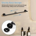 thumbnail image 4 of FUYGRCJ Towel Bar Retractable Stainless Steel Towel Holder Adjustable 13.8 to 24.8 Inch Wall Mounted Towel Rack Space Saving Towel Hanger Rustproof Towel Organizer Rod for Bathroom Kitchen, 4 of 10