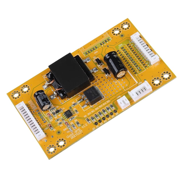 LED LCD TV Driver Board, LCD Universal 26-55 Pouces LED Driver Board, Jaune pour TV