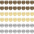 thumbnail image 2 of 1box 48pcs 3 colors Alloy Pendants Horseshoes with Clover Mixed color 16x15x2mm Hole: 2mm 16pcs/color, 2 of 7