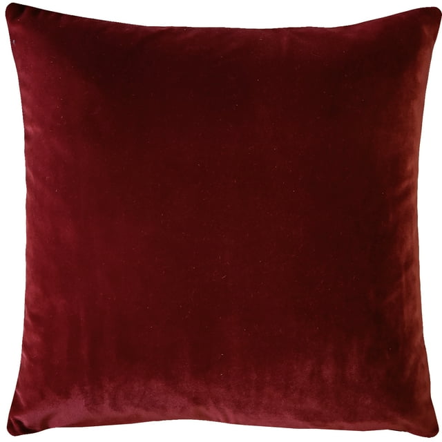 Pillow Decor Castello Soft Velvet Cushion Throw Pillow Cover (Sizes: 12x20, 17x17, 20x20)