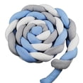 thumbnail image 2 of Parachoques Para Cama De Bebé, Protector De Riel Para Cuna De Bebé, Forro Trenzado Anudado Para Suministros De Cama De Bebé, 2 of 8