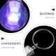 thumbnail image 5 of 10 Uds diseño único colorido cambiante portátil Mini bombilla LED llaveros lámpara de luz llaveros de antorcha lámpara transparente llaveros de antorcha, 5 of 7