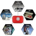thumbnail image 5 of 2023 New First Aid Kit, Mini Medical Box, Complete For Car, Travel, Office, Hiking, Sports, Home, Business (red), 5 of 5