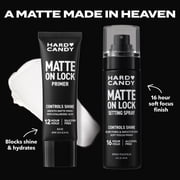Hard Candy Matte On Lock Setting Spray, Alcohol-Free, 16 Hour Hold, Matte, Shine Control