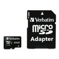 thumbnail image 4 of Verbatim 64GB Premium microSDXC Memory Card with Adapter, UHS-I V10 U1 Class 10, 4 of 13