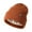 Brown, variant on Generic Womens Satin Lined Knit Beanie Hats for Women Men Silk Lining Soft Slouchy Warm Cuffed Beanie Hat
