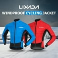 thumbnail image 4 of Cycling Jacket,Set Waterproof Windproof Thermal Fleece Winter Set Waterproof Windproof Thermal Men's Suit Waterproof Fleece Mountain Bike Suit Waterproof Thermal Bike With Padded Mewmewcat, 4 of 6