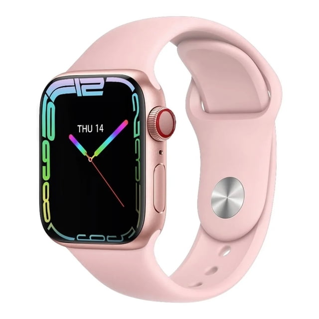 Fralugio Smartwatch Reloj Inteligente Watch 8 Max Ips Hd Nfc Rosa Fralugio Sport