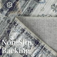 thumbnail image 4 of CAROMIO Area Rug for Living Bedroom Rug Boho Tribal Large Area Rug Distressed Oriental Non-Slip Non-Shedding Print Floor Carpet for Dining Room Home, 9' x 12' Gray, 4 of 7
