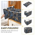 thumbnail image 2 of Yayeee Collapsible Cube Storage Bin with Lid Fabric Closet Decorative Basket with Handles, Elegant Geometric Pattern, 2 of 7