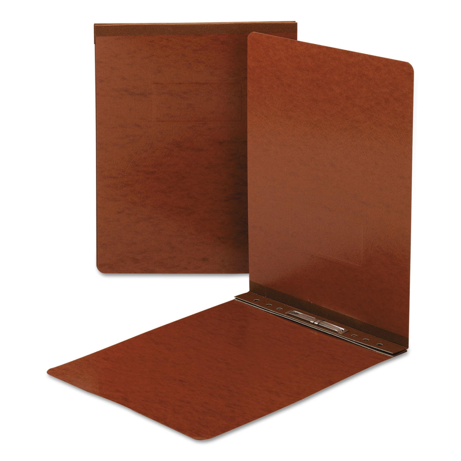 Smead End Opening Pressboard Report Cover Prong Fastener Letter Red 81725