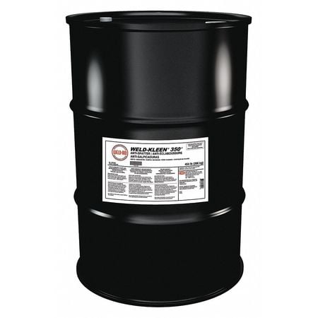 55 Gallon Cleaner - WELD AID 007092 Weld Kleen 350 55 gallon metal drum