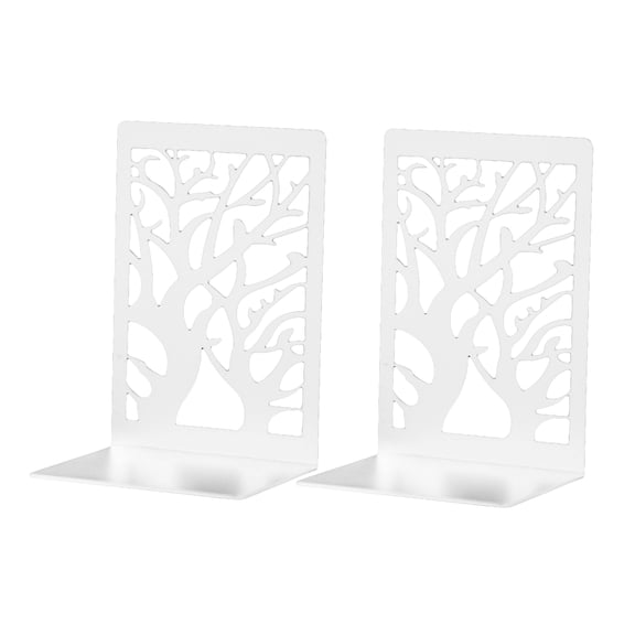 Metal Bookend Bookends Decorative Support Holders Supply Household Shelves Heavy Books
