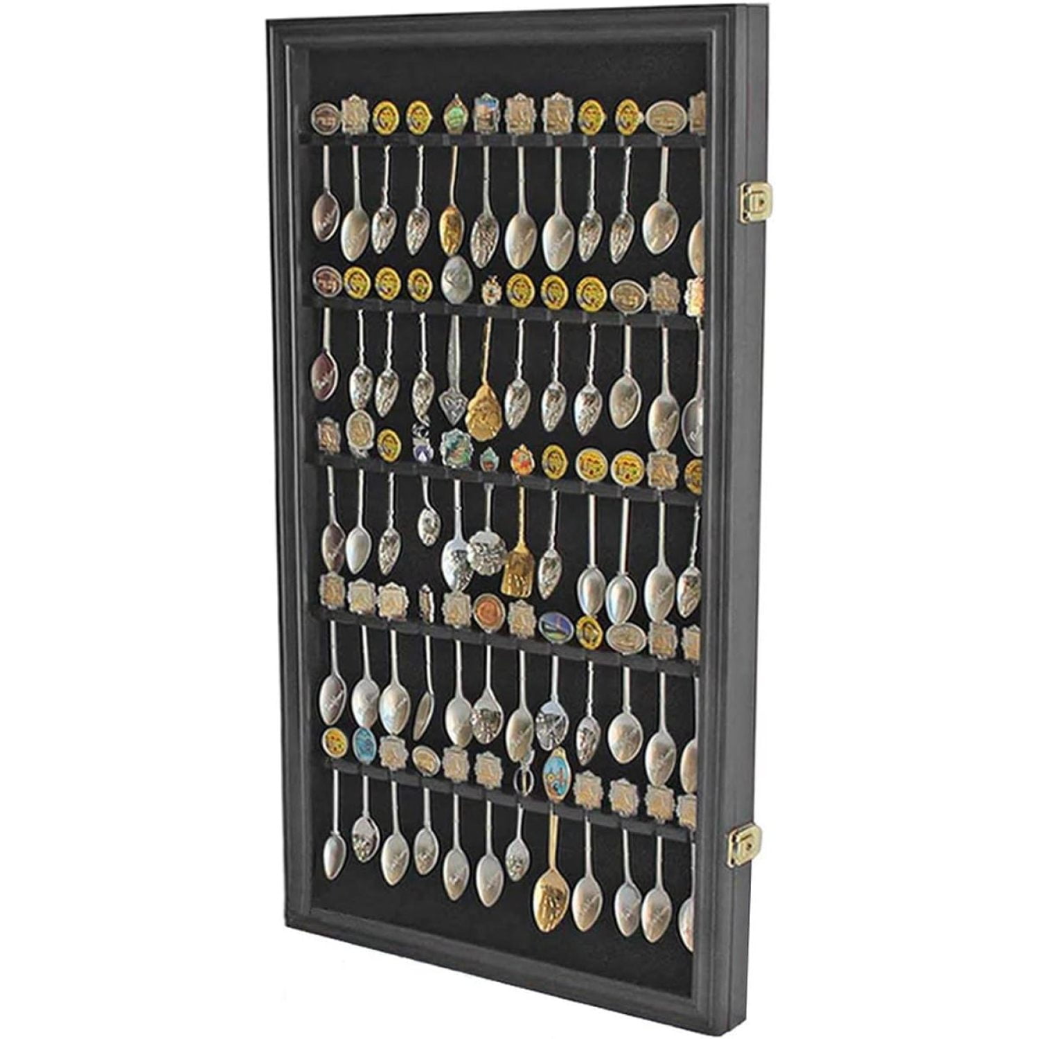 Bilot 60 Souvenir Spoon Tea Spoon Display Case Rack Holder Wall